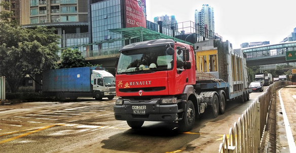 佛山到香港物流，佛山發貨到香港運輸案例圖